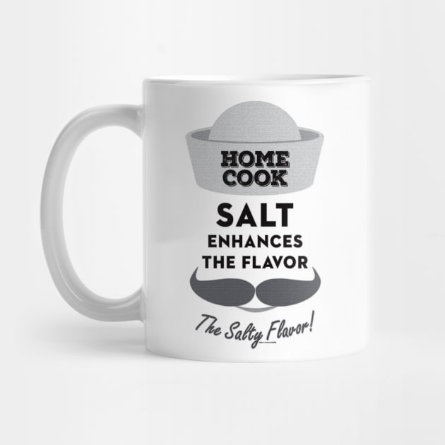 Salty Home Cook by MikeCottoArt